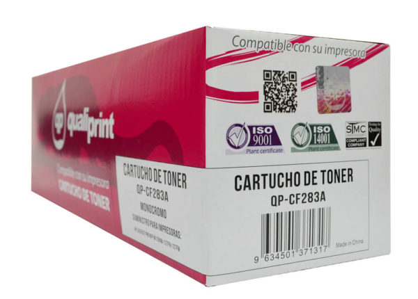 Cartucho compatible HP 283A